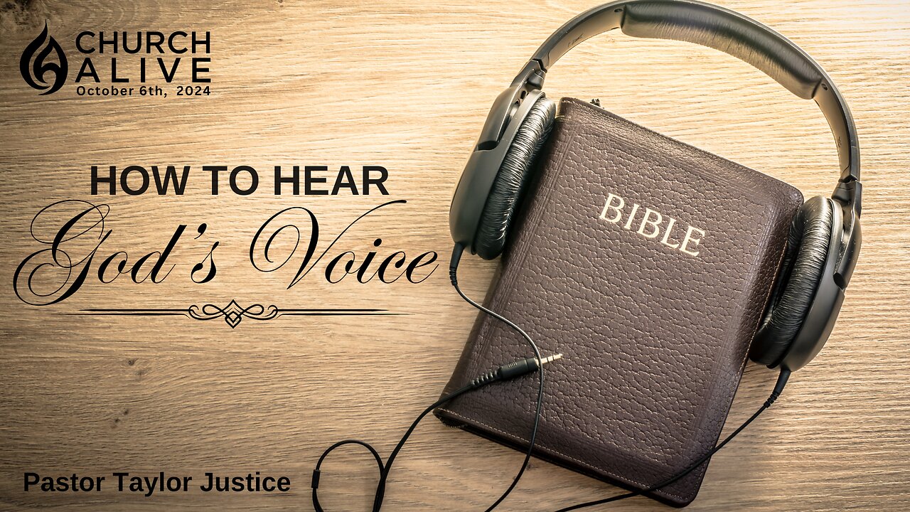 How to Hear God’s Voice