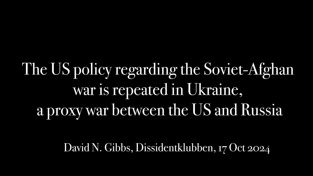 U.S. policy repeated in Ukraine