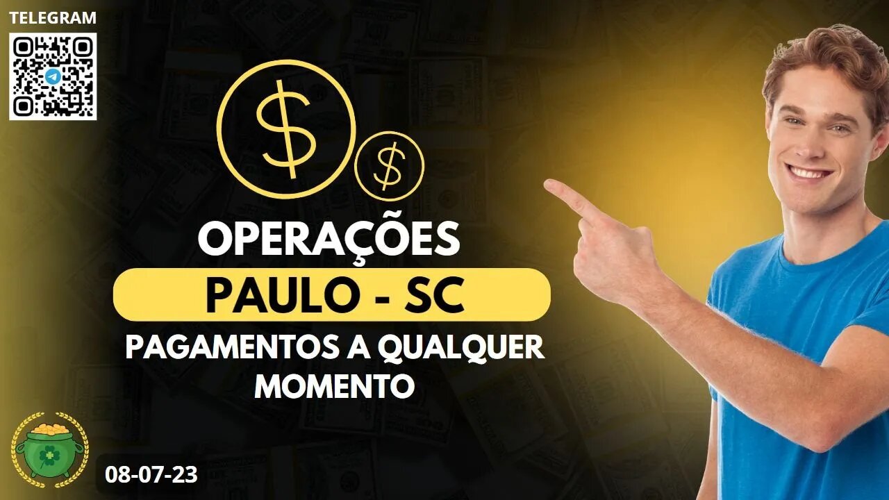 PAULO SC Pagamentos Podendo Ocorrer a Qualquer Momento - Áudio