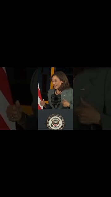 Kamala Babbles Like a LUNATIC About School Buses | #shorts