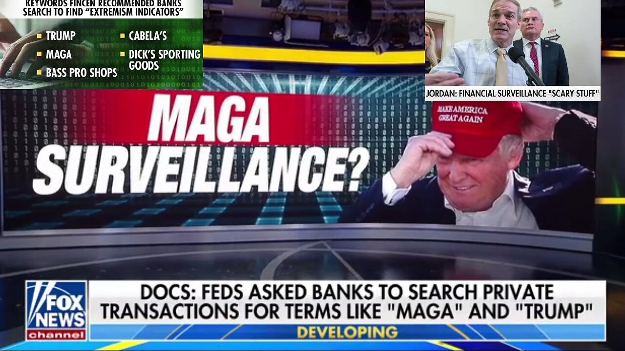 Biden Feds Asked Banks to Search Private Transactions for Terms like ‘MAGA,’ ‘Trump’ EVEN BEFORE JAN 6th!!!