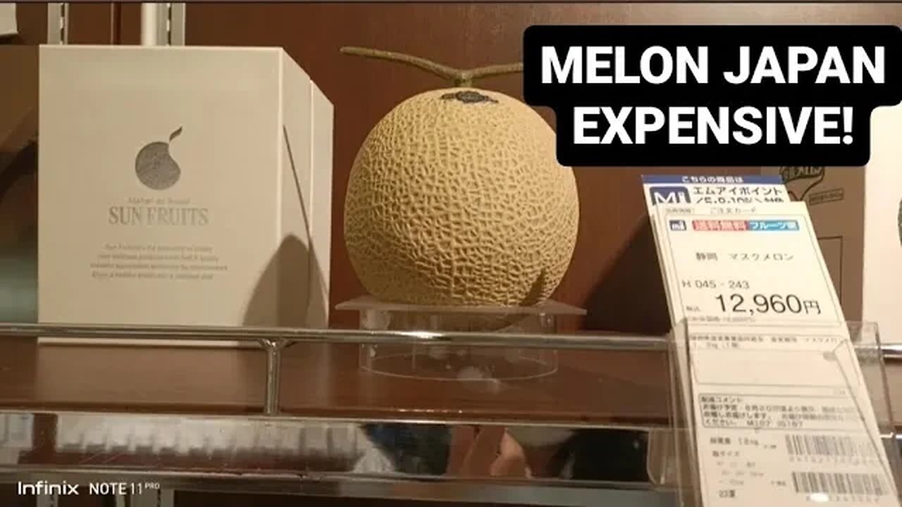 MOST PRICEY EXPENSIVE FRUITS AT JAPAN !!! --- FRANSISCA SIM