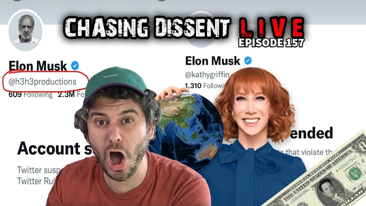 H3H3 & Kathy Griffin PERMANENTLY BANNED From Twitter - CDL 157