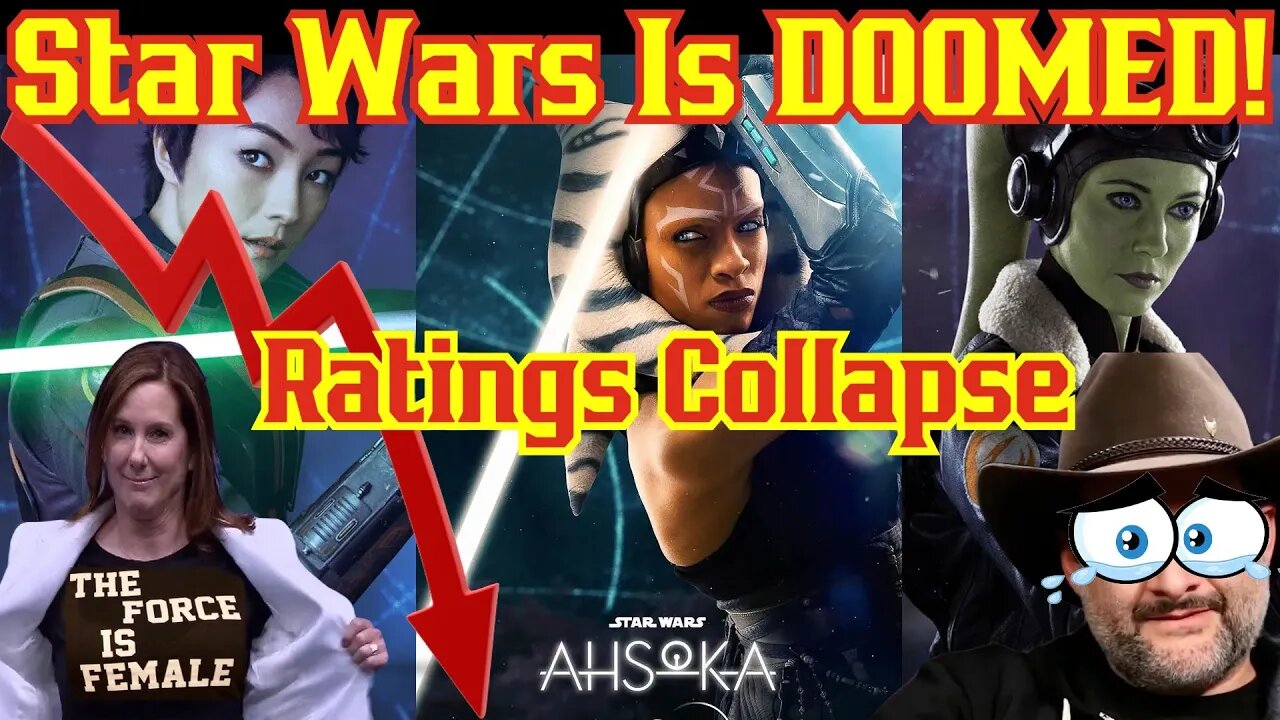 Disney Star Wars Ahsoka FAILS! Will NOT Save THEM! WORST Ratings EVER! Dave Filoni Kathleen Kennedy