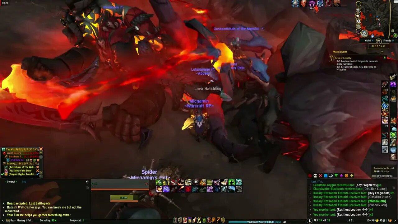 World of Warcraft Dragonflight Keys of Loyalty