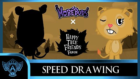 Speed Drawing: Happy Tree Friends Fanon - Briney | Mobebuds Style