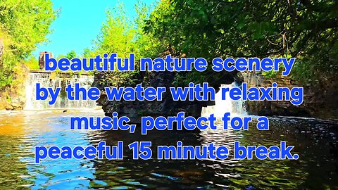 Relaxing music for meditation and sleep with Nature scenery