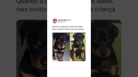 QUANDO A PESSOA É MAIOR DE IDADE, MAS CONTINUA TENDO CARA DE CRIANÇA