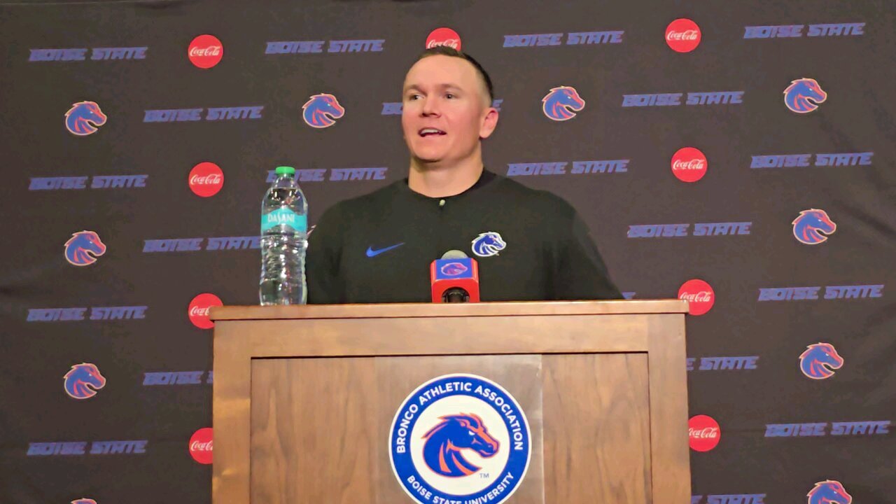 Pre UNLV Press Conference With Boise State Head Football Coach, Spencer Danielson 10/21/2024