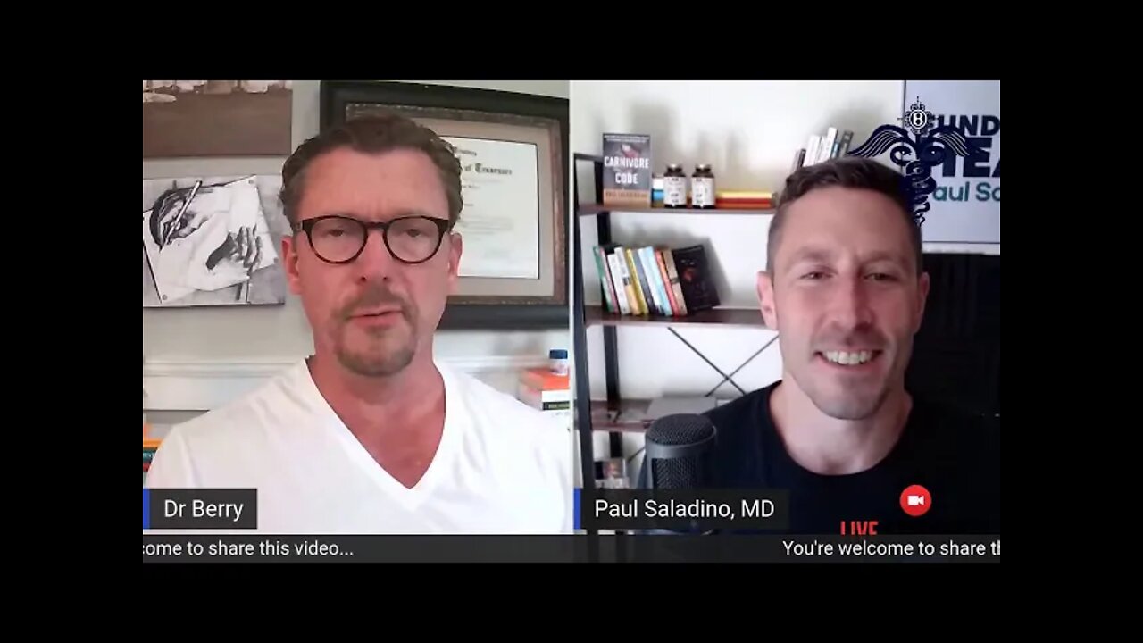 CARNIVORE Doctors Berry & Saladino Discuss Diet & Take Questions