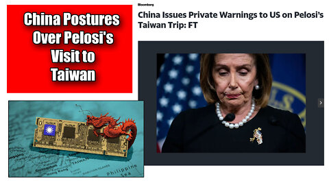 China Threatens Military Action Should Nancy Pelosi Visit Taiwan