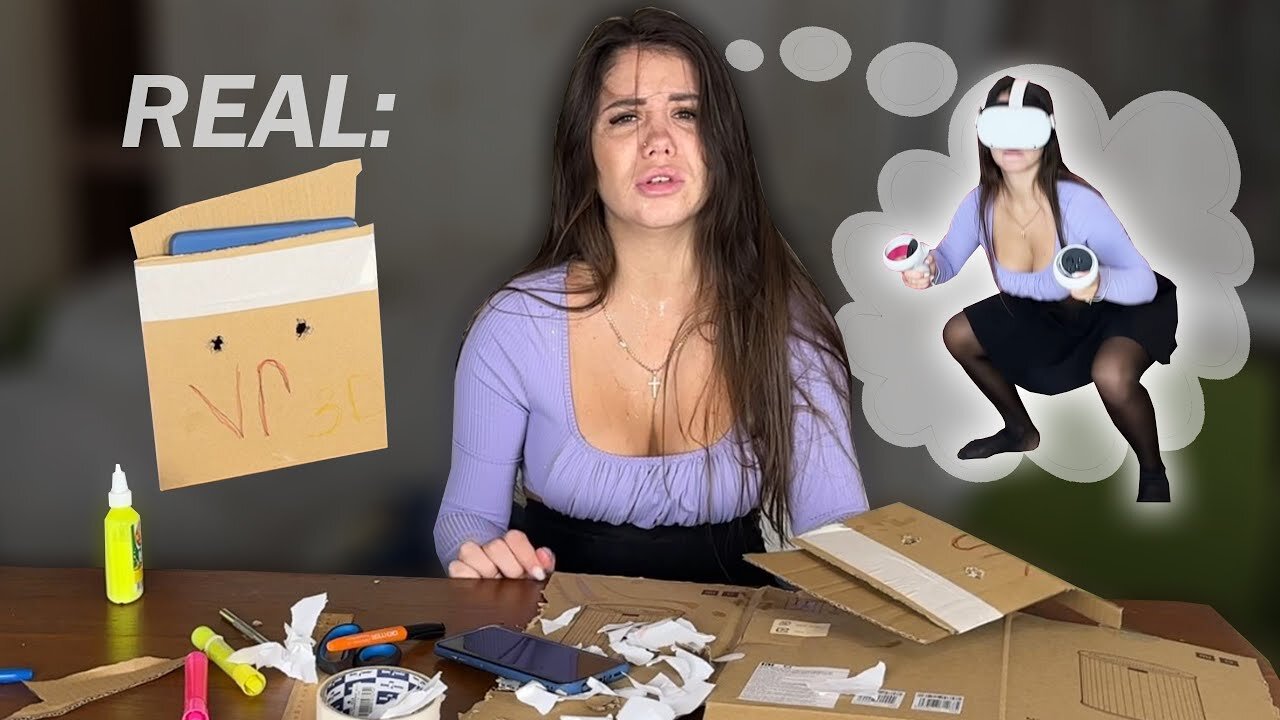 Virtual Reality Disaster: Watch What Happens When Cardboard Fails..