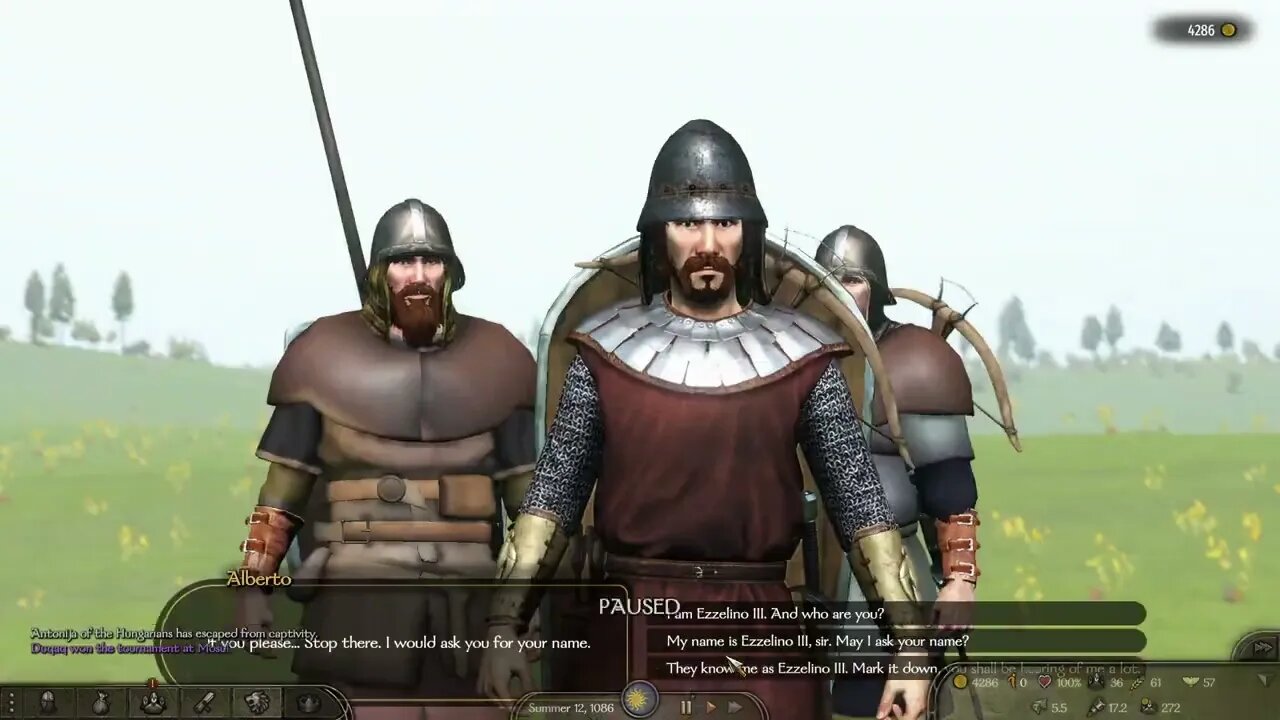 MOUNT AND BLADE 2 BANNERLORD EUROPE 1100 LIVE DEL 1/9 parte 2