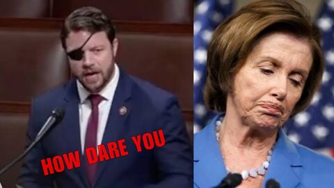 Watch this Brave Congressman GETS UP and RIPS Nancy Pelosi to SHREDS