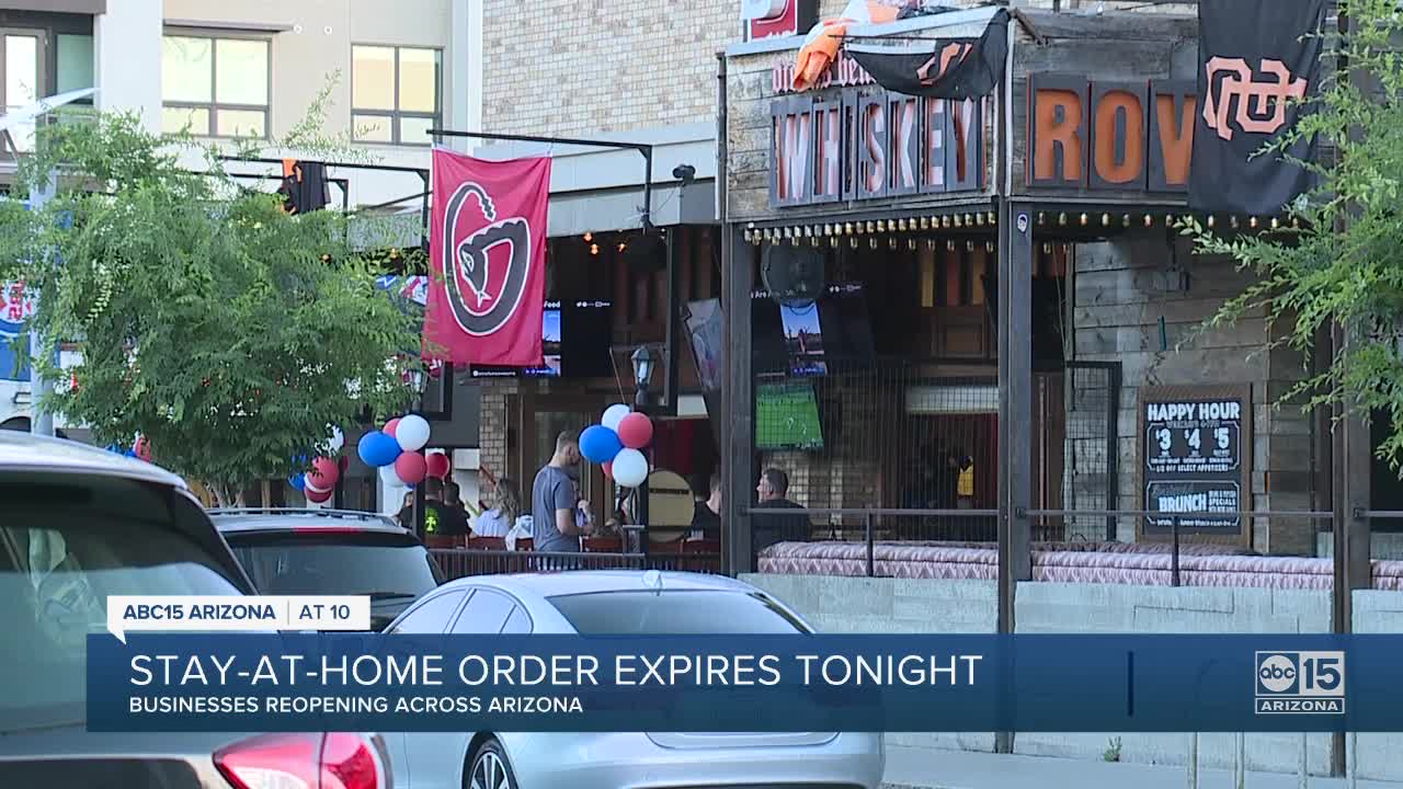 Arizona stay-at-home order expires tonight