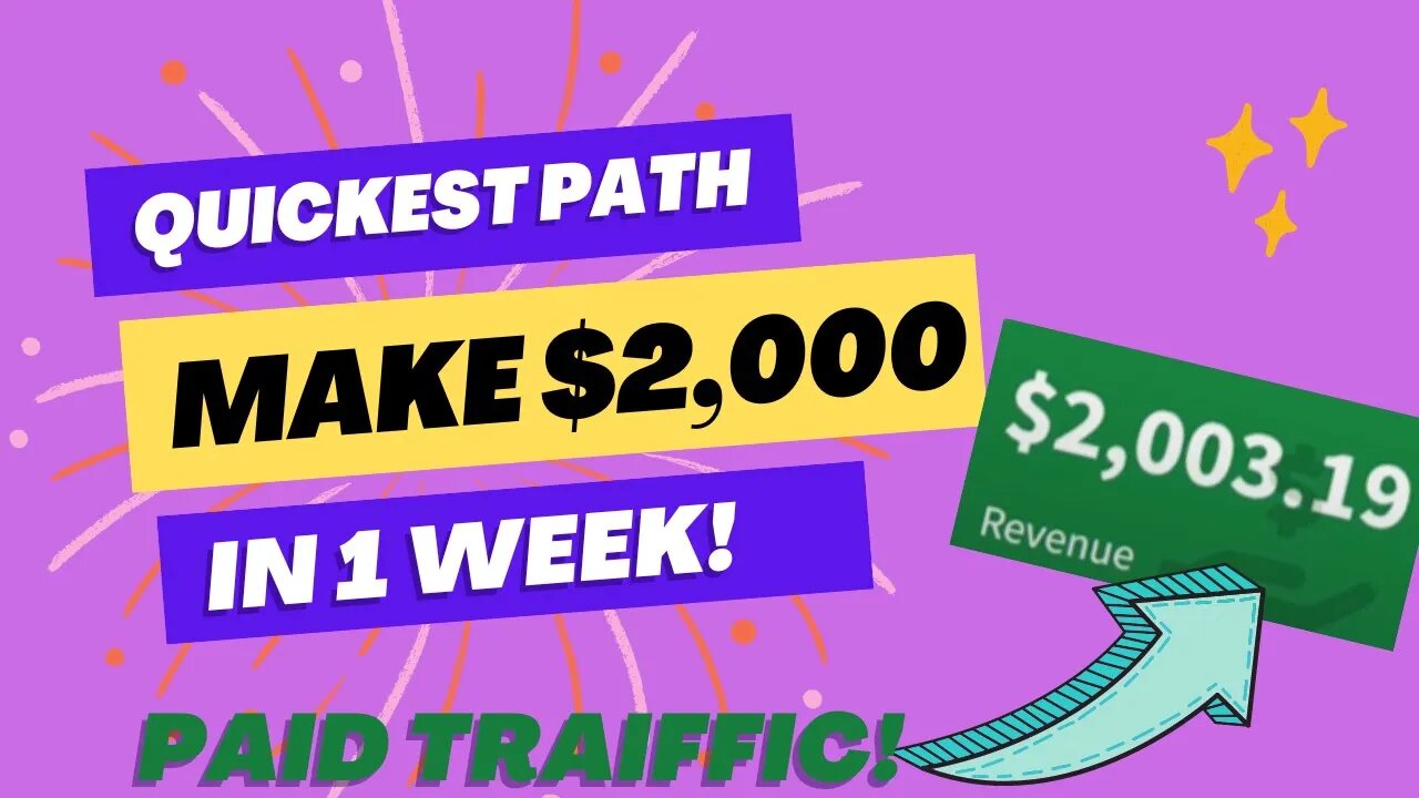 Quickest Path To $2000 Online, Promote CPA Offers, CPA Marketing Tutorial, Paid Traffic, CPAGrip