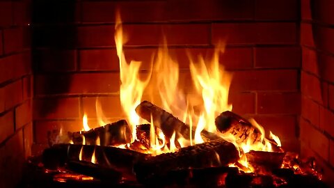 Relaxing Fireplace 10 hours full HD