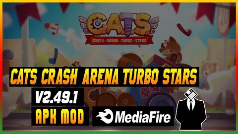 CATS Crash Arena Turbo Stars v2.49.1 Apk Mod [God Mode] - ATUALIZADO