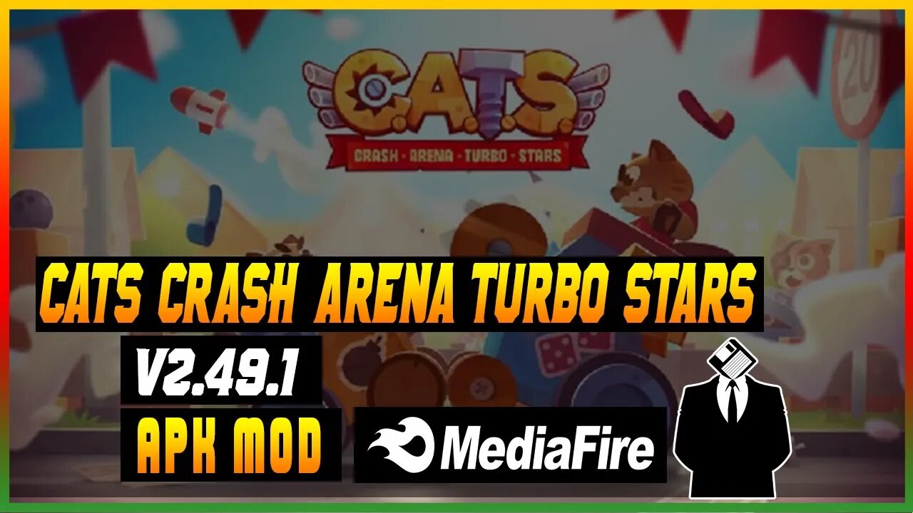 CATS Crash Arena Turbo Stars v2.49.1 Apk Mod [God Mode] - ATUALIZADO