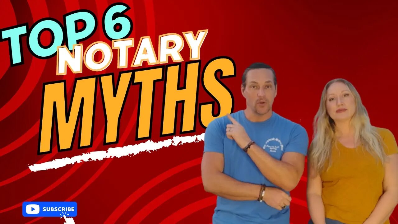 Our Top 6 Notary Public Industry Myths