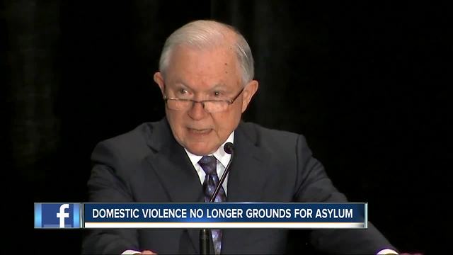 Jeff Sessions changes requirements for Asylum