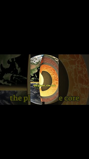 what if we cut the earth in to half? #shorts