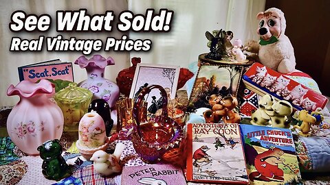 Vintage Art Glass & Kitsch! | Fenton, Boo-Boo & More Estate Finds