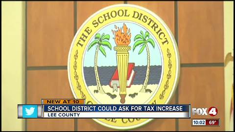 Sales tax increase could be proposed for Lee County