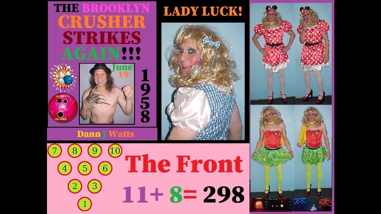 Learn how to become a better straight ball bowler: The Front 11 then 8 for a 298