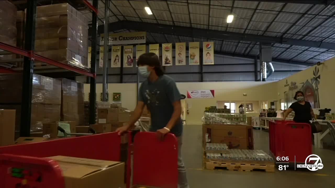 Weld Food Bank will have to scale back food they're able to distribute without more volunteers