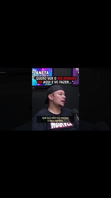 "LÓGICO QUE ELE FAZ M3RD4" com Rogério Morgado | Planeta Podcast #shorts