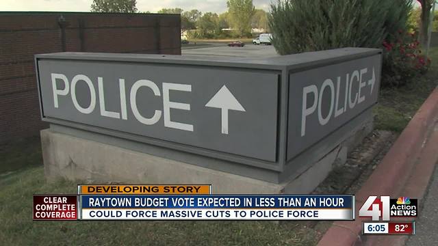 Raytown budget vote could force cuts to police force