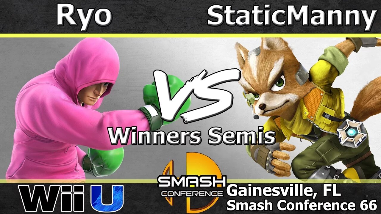 Noble|Ryo (Little Mac) vs. StaticManny (Fox) - Winners Semis - SC66