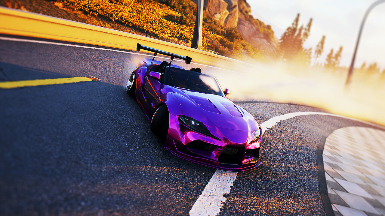 I went Drifting in a Supra before Fate Trigger: The Novita drops