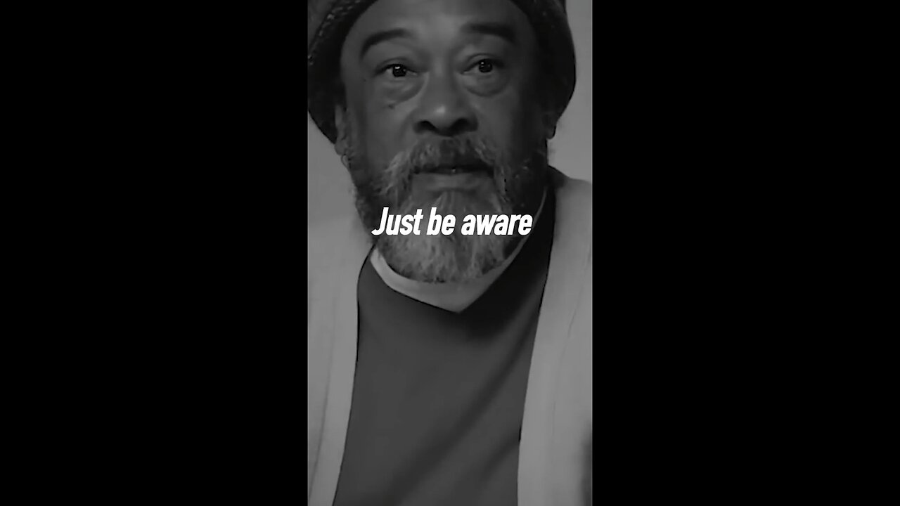 Mooji 'Remain detached'