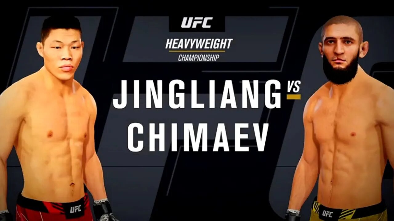 EA Sports UFC 4 Gameplay Khamzat Chimaev vs Li Jingliang