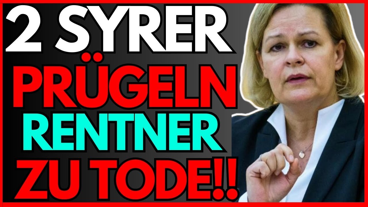 SYRER Prügeln RENTNER in seiner WOHNUNG zu TODE!!!⚡@Politik Puls🙈