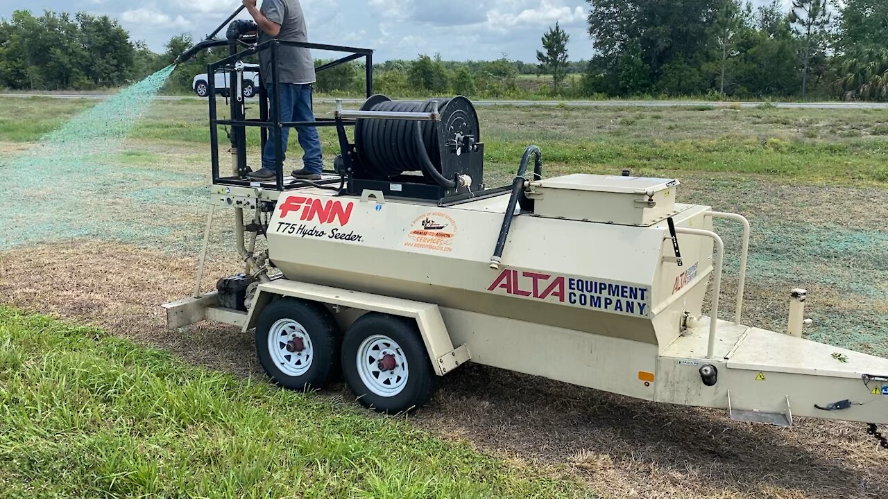 Hydroseeding Wildflowers