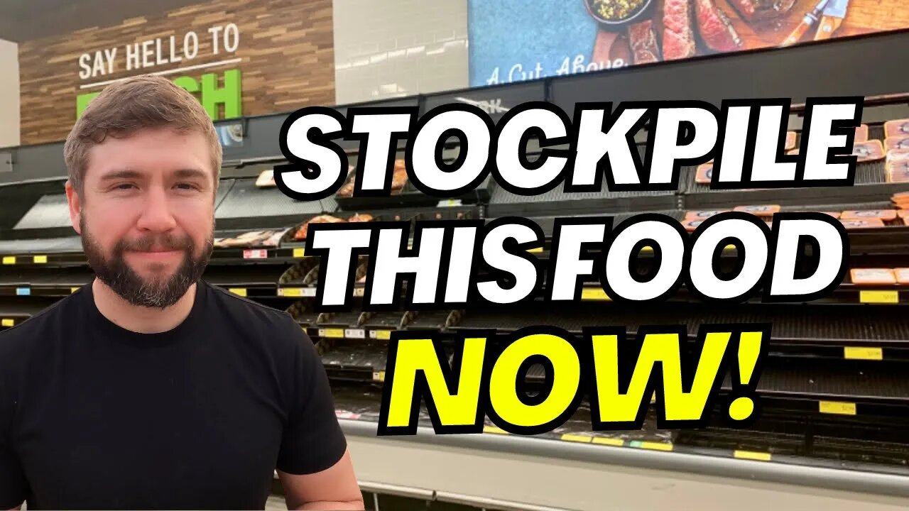 5 FOOD Items To BUY & STOCKPILE NOW (BULK Buy) Prepper Pantry & Food Storage | Food Shortages HERE