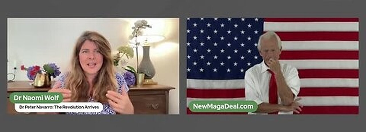 Dr. Naomi Wolf - Dr Peter Navarro| Trump’s Agenda