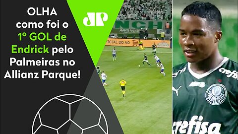 ELE CRAVA! Fenômeno Endrick FAZ MAIS UM GOL pelo Palmeiras após JOGADAÇA de Dudu contra o Fortaleza!