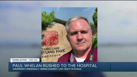 Paul Whelan undergoes emergency hernia surgery in Russia