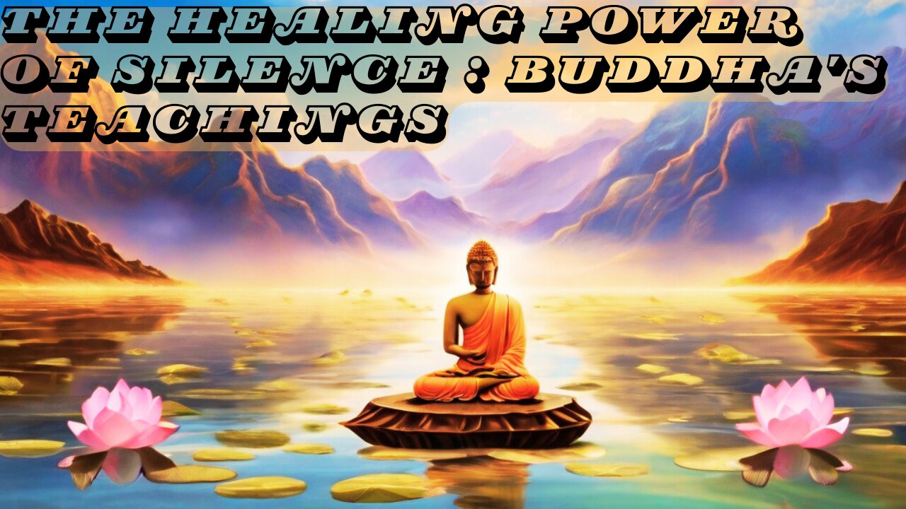 The Healing Power of Silence : Buddha's Teachings