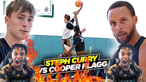 Steph Curry vs Cooper Flagg & Top HS Players During Scrimmage! Curry Camp Day 2