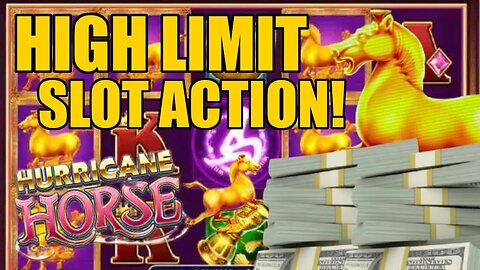 High Limit Coin Combo Slots 📀 Hurricane Horse Bonus on Max Bet Spins