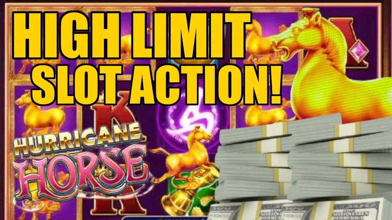 High Limit Coin Combo Slots 📀 Hurricane Horse Bonus on Max Bet Spins