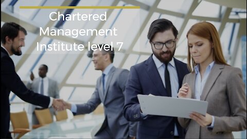 Chartered Management Institute level 7