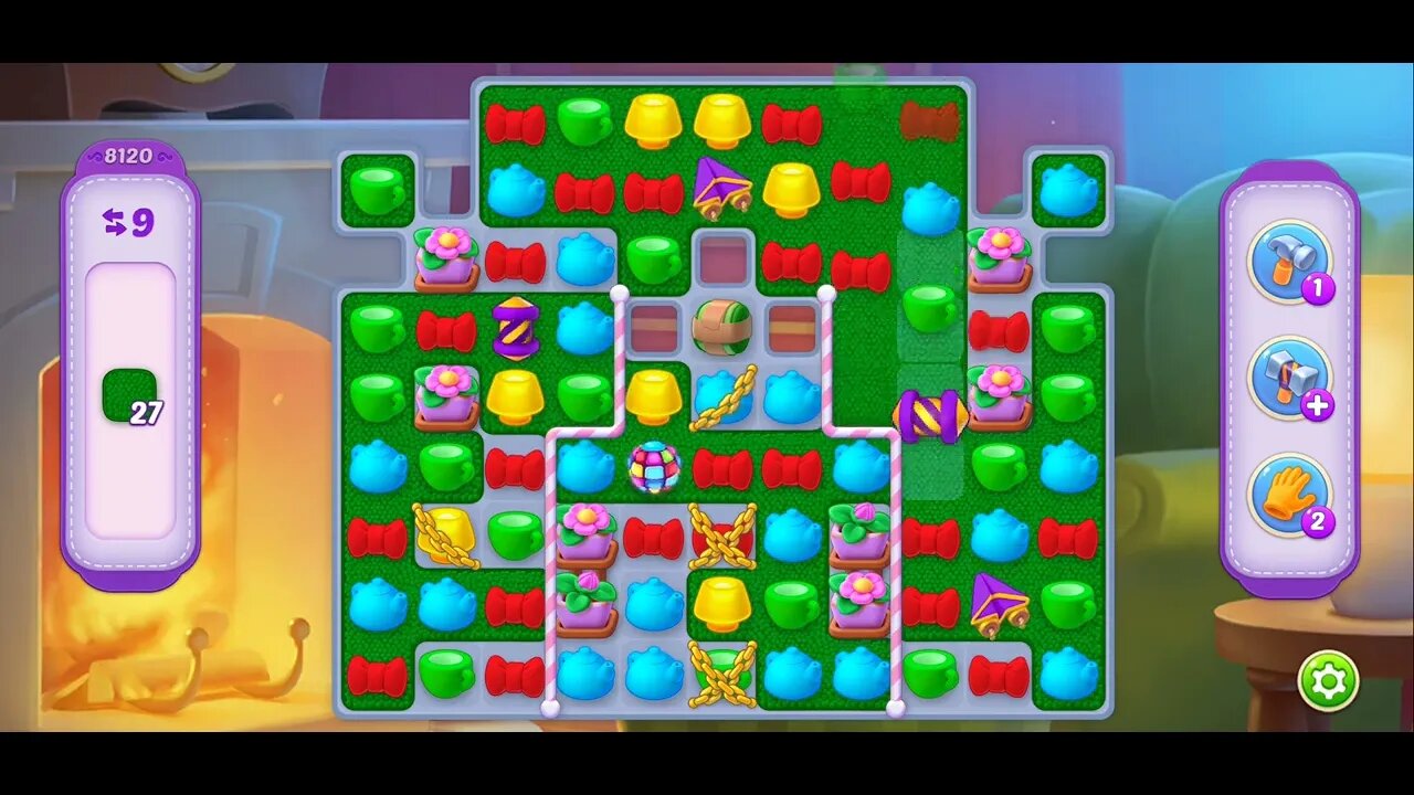 Playrix Homescapes Gameplay Walkthrough Level 8120