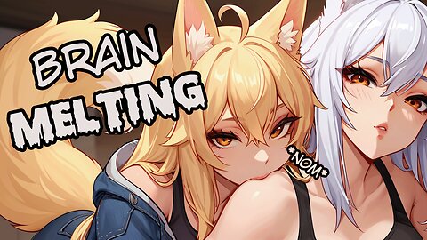 Relaxing Fox Girl's Brain Melting Ear Noms [3DIO ASMR] 耳を食べる
