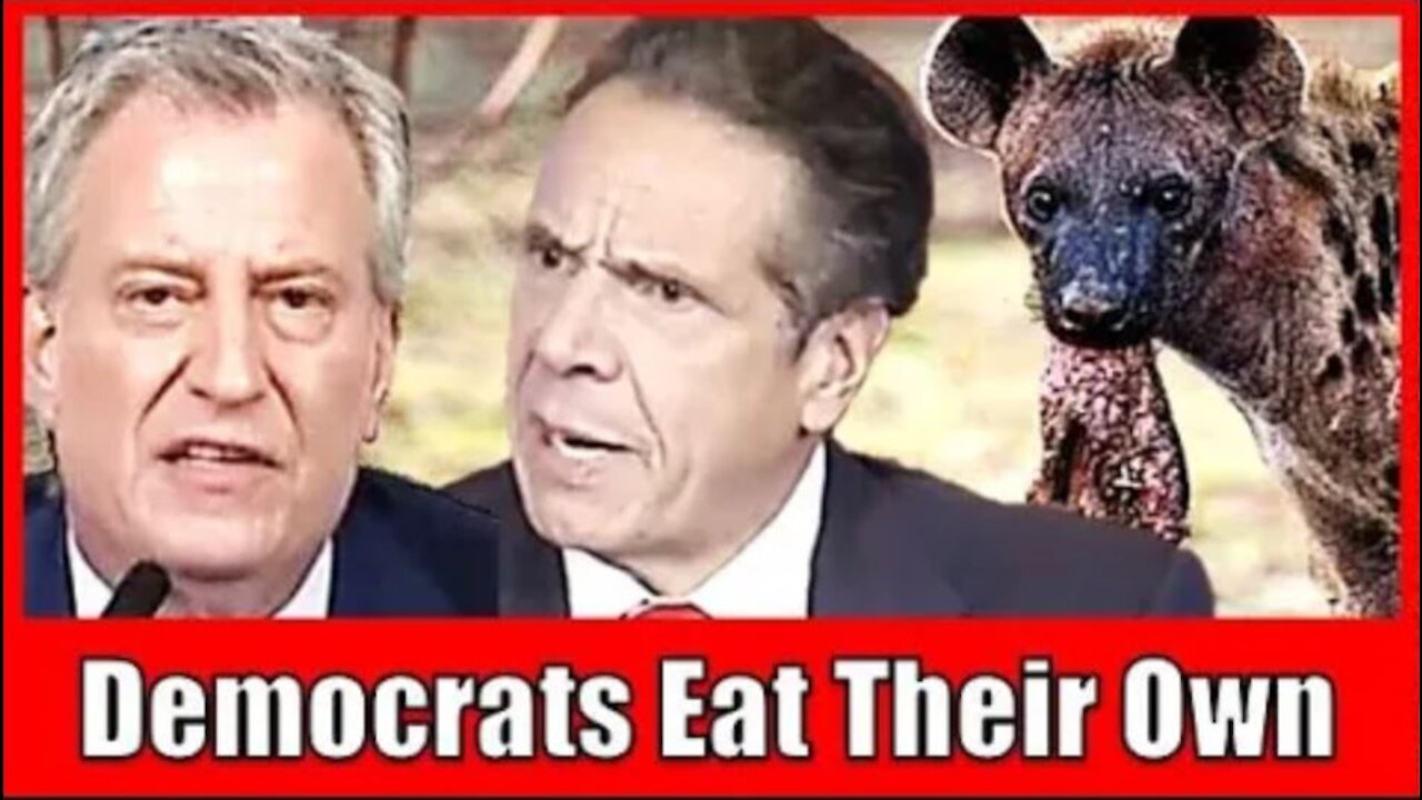 Democrats Eat Their Own: Bill de Blasio Agrees with Sexual Allegations against Gov Cuomo!